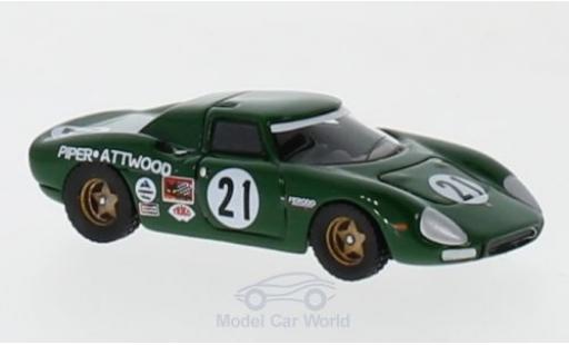 Ferrari 250 1/87 BoS Models LM No.21 24h Le Mans 1968 D.Piper/R.Attwood modellino in miniatura