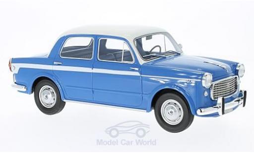 Fiat 1100 1/18 BoS Models Lusso blu/bianco modellino in miniatura
