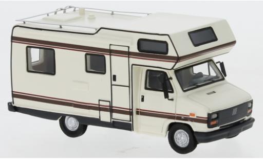 Fiat Ducato 1/87 BoS Models beige/marroneee 1985 Wohnmobil modellino in miniatura