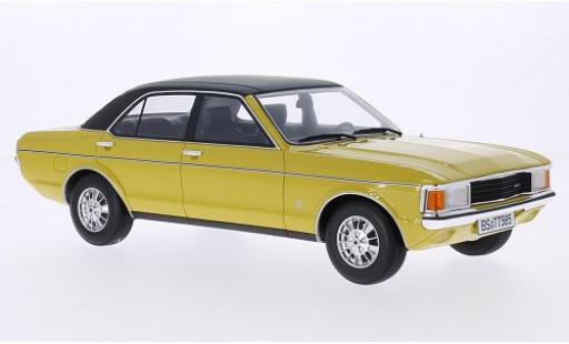 Ford Granada 1/18 BoS Models MKI 2.3 LS giallo/nero 1975 modellino in miniatura