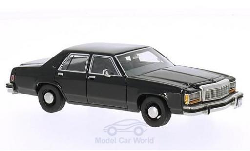 Ford LTD 1/43 BoS Models Crown Victoria nero 1987 modellino in miniatura