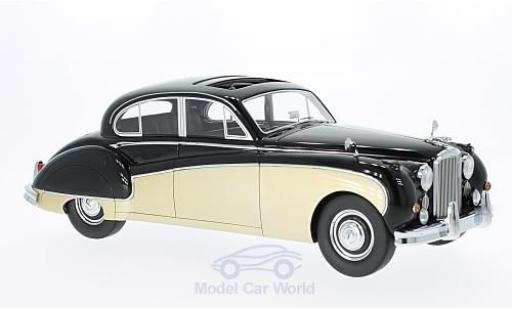Jaguar MK 9 1/18 BoS Models VIII nero/gold RHD 1957 modellino in miniatura