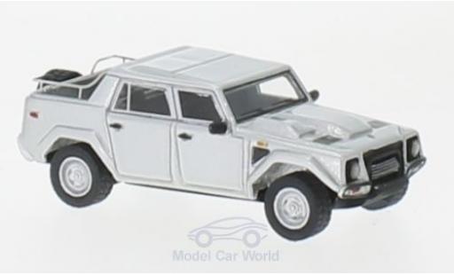 Lamborghini LM 1/87 BoS Models 002 grigio 1986 modellino in miniatura