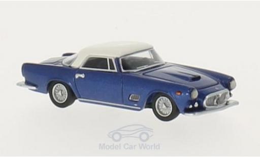 Maserati 3500 GT 1/87 BoS Models metallico blu/bianco 1957 modellino in miniatura