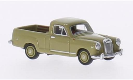 Mercedes 180 1/87 BoS Models (W120) Bakkie oliv RHD 1956 modellino in miniatura