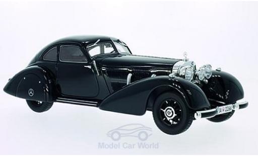 Mercedes 540 1/18 BoS Models K Autobahn-Kurier nero 1935 modellino in miniatura