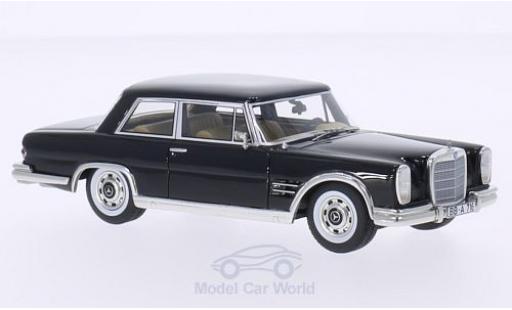 Mercedes 600 1/43 BoS Models (W100) Nallinger Coupe nero modellino in miniatura
