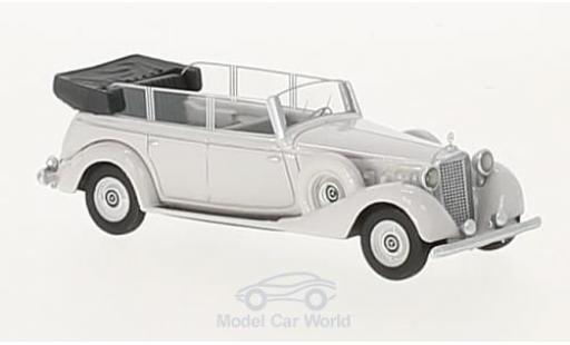 Mercedes 770 1/87 BoS Models (W150) Spezial Tourenwagen grigio 1938 modellino in miniatura