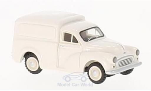 Morris Minor 1/87 BoS Models Van bianco 1960 modellino in miniatura
