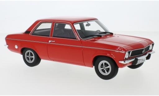 Opel Ascona 1/18 BoS Models A rosso 1973 modellino in miniatura