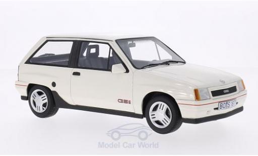 Opel Corsa 1/18 BoS Models A GSI bianco 1990 modellino in miniatura