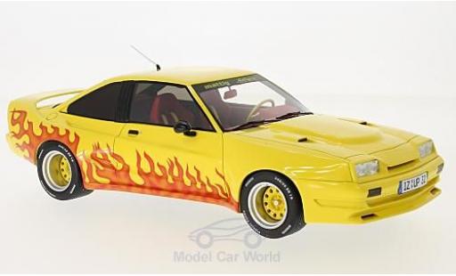 Opel Manta B 1/87 BoS Models B Mattig giallo/Dekor 1991 modellino in miniatura
