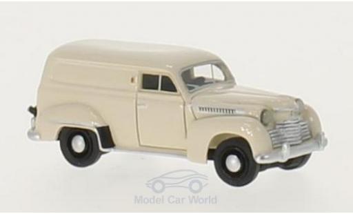 Opel Olympia 1/87 BoS Models Kastenwagen beige 1951 modellino in miniatura