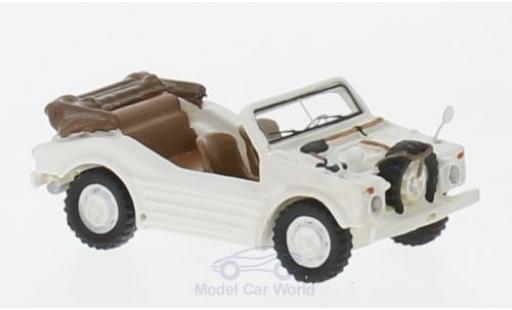 Porsche 597 1/87 BoS Models Jagdwagen bianco 1953 modellino in miniatura