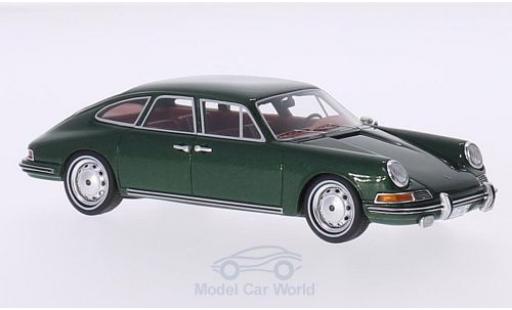 Porsche 911 SC 1/43 BoS Models S Troutman & Barnes verde 1967 4-Door Sedan modellino in miniatura