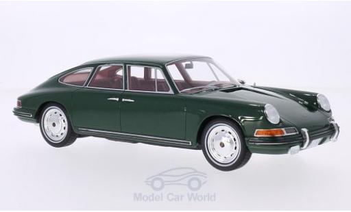 Porsche 911 SC 1/18 BoS Models S Troutman & Barnes metallico verde 1967 modellino in miniatura