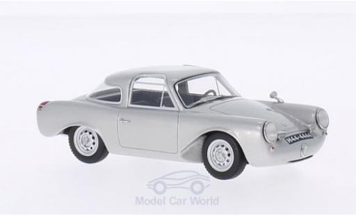 Porsche 356 Glockler 1/43 BoS Models Glöckler Coupe grigio 1954 modellino in miniatura