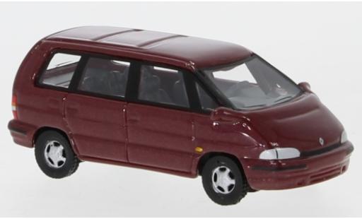 Renault Espace 1/87 BoS Models II metallico rosso 1991 modellino in miniatura
