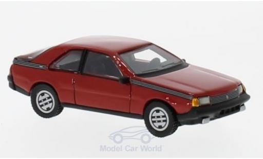 Renault Fuego 1/87 BoS Models rosso 1980 modellino in miniatura