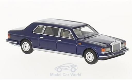 Rolls Royce Silver Spur 1/87 BoS Models II Touring Limousine blu 1985 modellino in miniatura