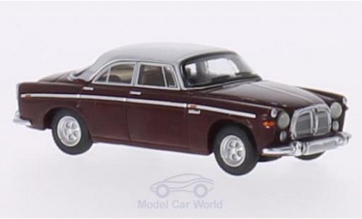 Rover P5B 1/87 BoS Models Coupe rosso/grigio RHD 1967 modellino in miniatura