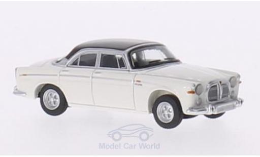 Rover P5B 1/87 BoS Models Coupe bianco/marroneee RHD 1967 modellino in miniatura