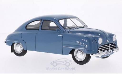 Saab 92B 1/18 BoS Models blu 1952 modellino in miniatura