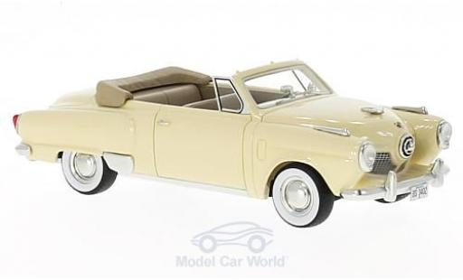 Studebaker Champion 1/43 BoS Models Convertibile beige 1951 modellino in miniatura