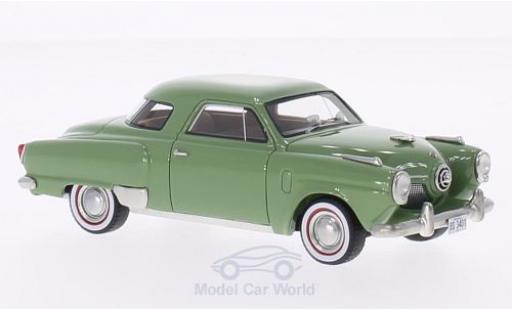 Studebaker Champion 1/43 BoS Models Starlight Coupe verde 1951 modellino in miniatura