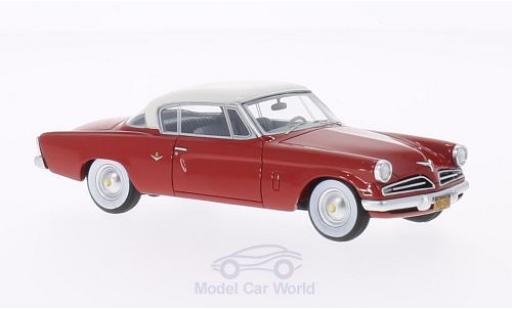 Studebaker Commander 1/87 BoS Models Starliner rosso/bianco 1953 modellino in miniatura