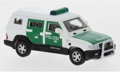 Toyota Land Cruiser 1/87 BoS Models Survivor Polizei 2004 modellino in miniatura