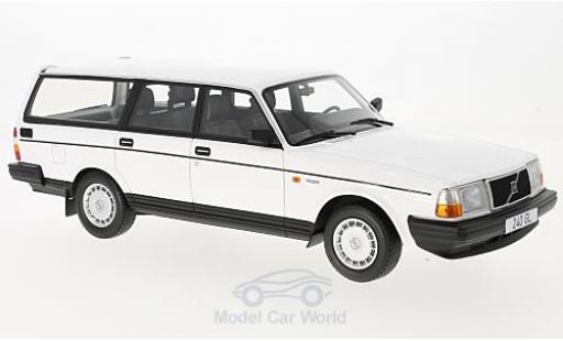 Volvo 240 GL 1/18 BoS Models GL bianco 1989 modellino in miniatura