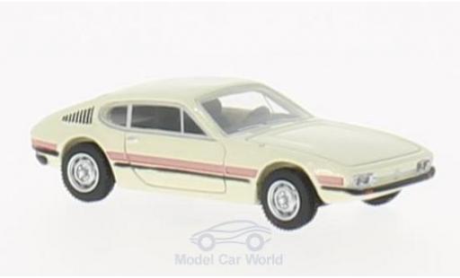 Volkswagen SP2 1/87 BoS Models beige/Dekor 1972 modellino in miniatura