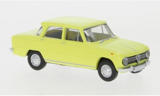 Alfa Romeo Giulia 1/87 Brekina 1300 giallo 1962 modellino in miniatura