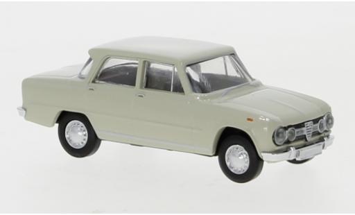 Alfa Romeo Giulia 1/87 Brekina 1600 grigio 1962 modellino in miniatura