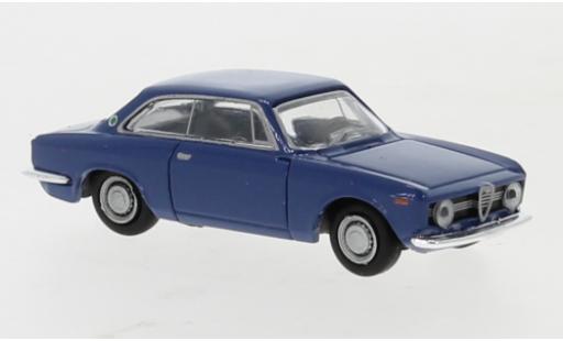 Alfa Romeo Giulia 1/87 Brekina Sprint GT blu 1974 modellino in miniatura