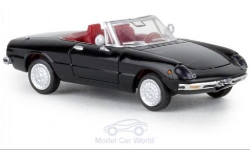 Alfa Romeo Spider 1/87 Brekina nero 1969 TD modellino in miniatura