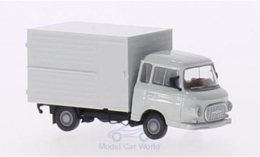 Barkas B 1000 1/87 Brekina grigio Koffer modellino in miniatura