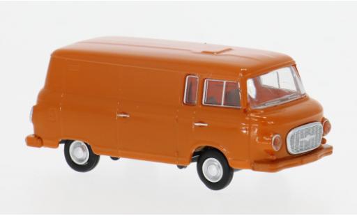 Barkas B 1000 1/87 Brekina Kasten orange 1962 1:87 modellino in miniatura