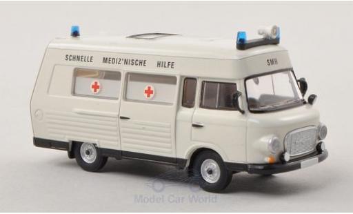 Barkas B 1000 1/87 Brekina SMH 3 KTW Vorführfahrzeug modellino in miniatura