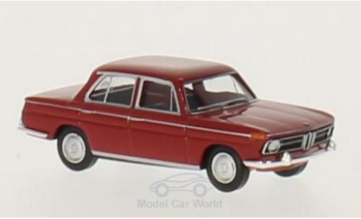 Bmw 1800 1/87 Brekina rosso modellino in miniatura