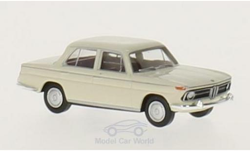Bmw 1800 1/87 Brekina bianco modellino in miniatura