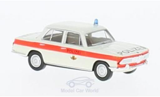 Bmw 2000 1/87 Brekina Polizei Bern modellino in miniatura