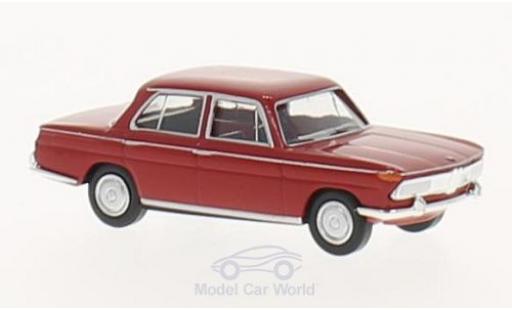 Bmw 2000 1/87 Brekina rosso modellino in miniatura
