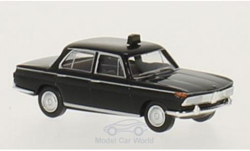 Bmw 2000 1/87 Brekina nero Taxi modellino in miniatura