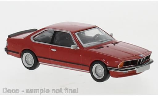 Bmw 635 1/87 Brekina i rosso 1977 modellino in miniatura