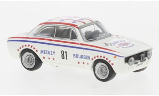 Alfa Romeo GT 1/87 Brekina A 1300 Medley Bourbon 1971 modellino in miniatura