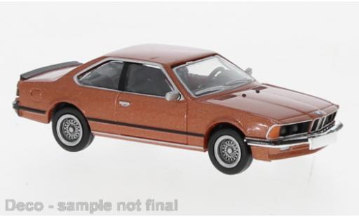Bmw 635 1/87 Brekina CSi metallise orange 1977 modellino in miniatura