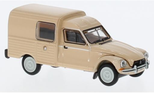 Citroen Acadiane 1/87 Brekina beige 1976 modellino in miniatura