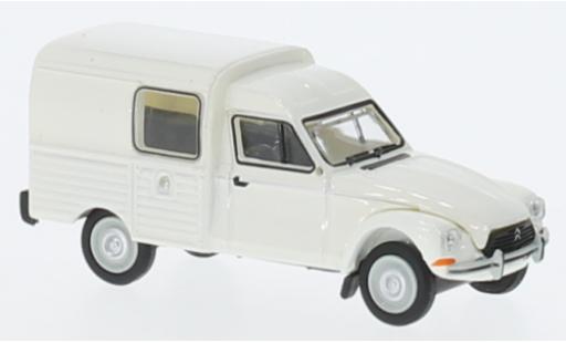 Citroen Acadiane 1/87 Brekina bianco 1976 modellino in miniatura